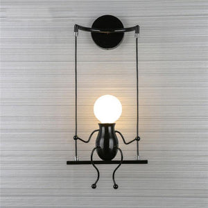 Lampe murale créative "THETA" - En métal - Led'y Light